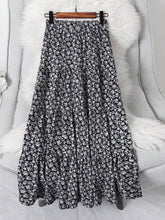 Women's Full Printed Floral Skirt